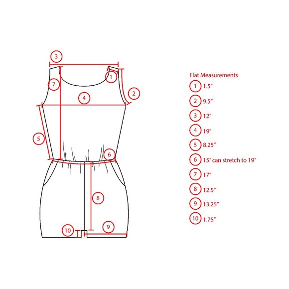Size M Embroidered Lace Romper - Picture 2 of 7